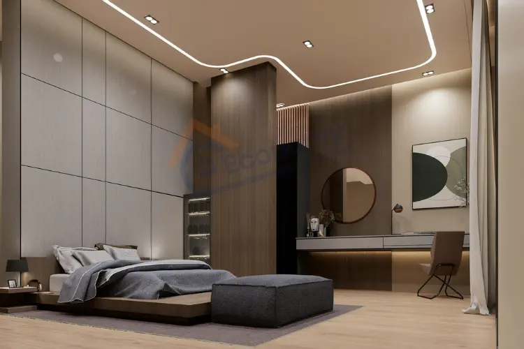 How to Decorate a Living Room with Wood Paneling?