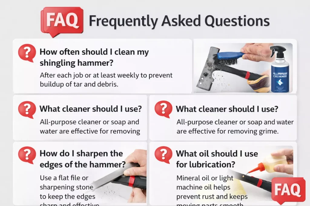 Common questions answered about choosing and using shingling hammers for roofing projects