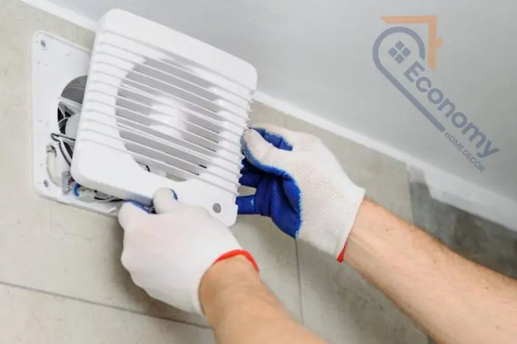 how to clean bathroom exhaust fan without removing​