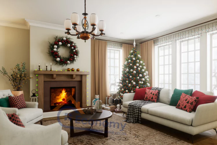 christmas living room decor ideas