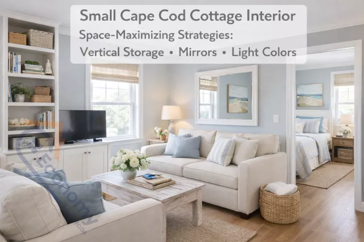 Small space Cape Cod interior design with space-maximizing solutions