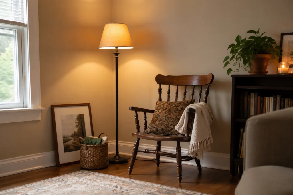 Budget friendly corner decor ideas for living room