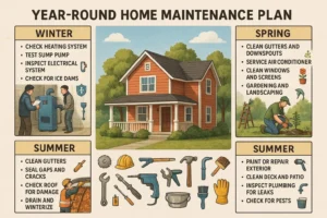 How to Create a Year-Round Home Maintenance Plan