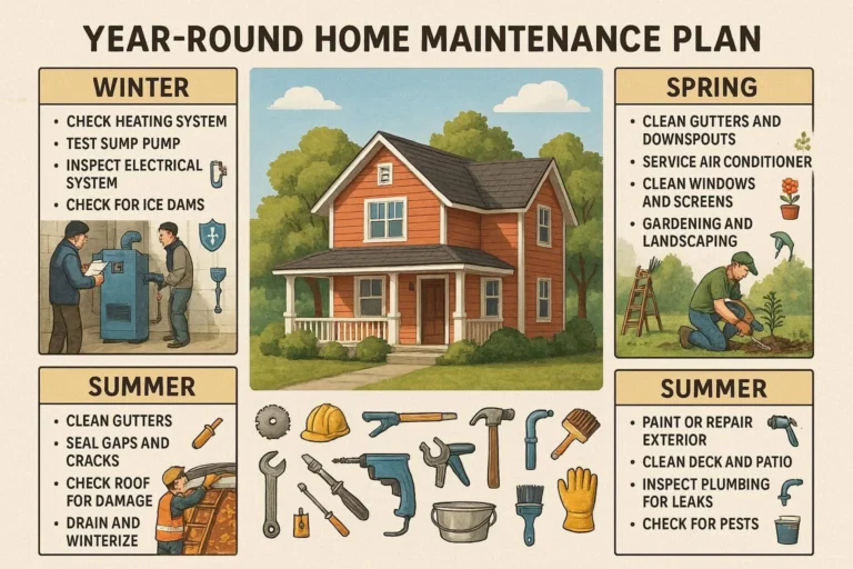 How to Create a Year-Round Home Maintenance Plan