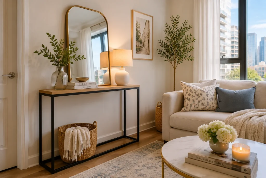Small living room corner decor ideas for apartments
